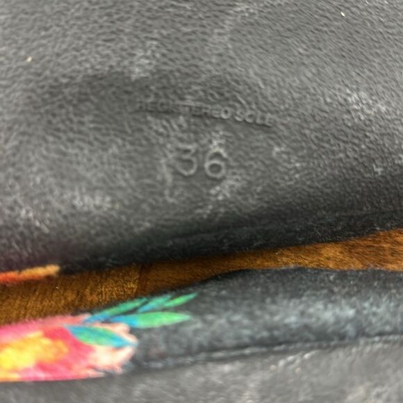 FLEXUS SUGARSKULL SLIPPERS -Black 36=5.5-6 - Picture 6 of 8